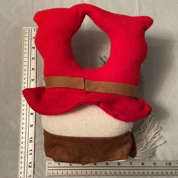 ☃️  Snowman Doorknob Hanging - Whimsical Rustic Decor! ☃️ - Picture 5 of 5